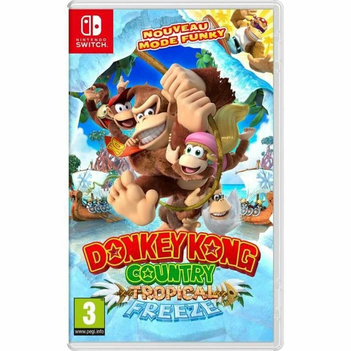 Donkey Kong Land Tropical Freeze-Schalter