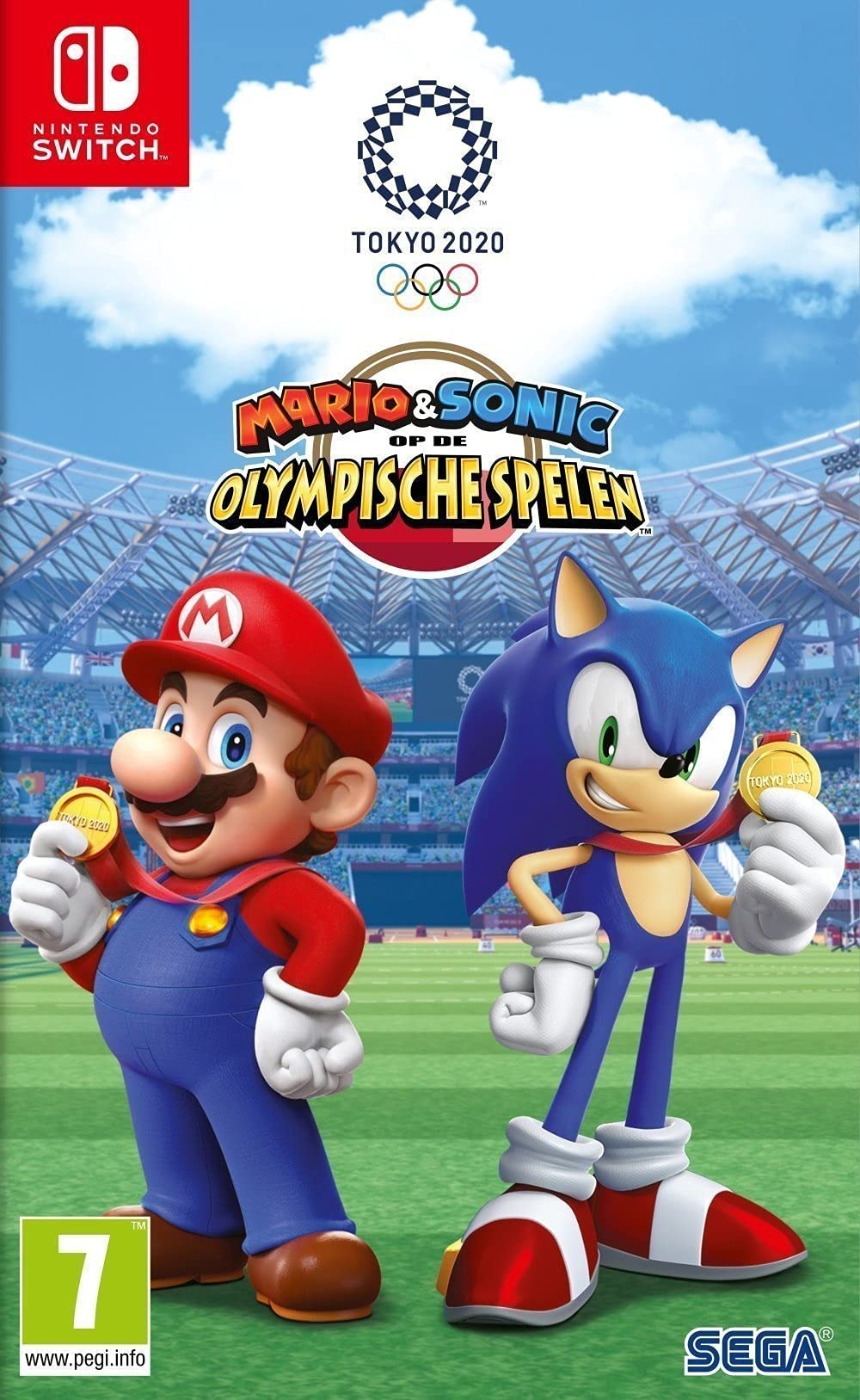 Nintendo Switch - Mario & Sonic bei den Olympischen Spielen Tokio 2020 - EN-Version