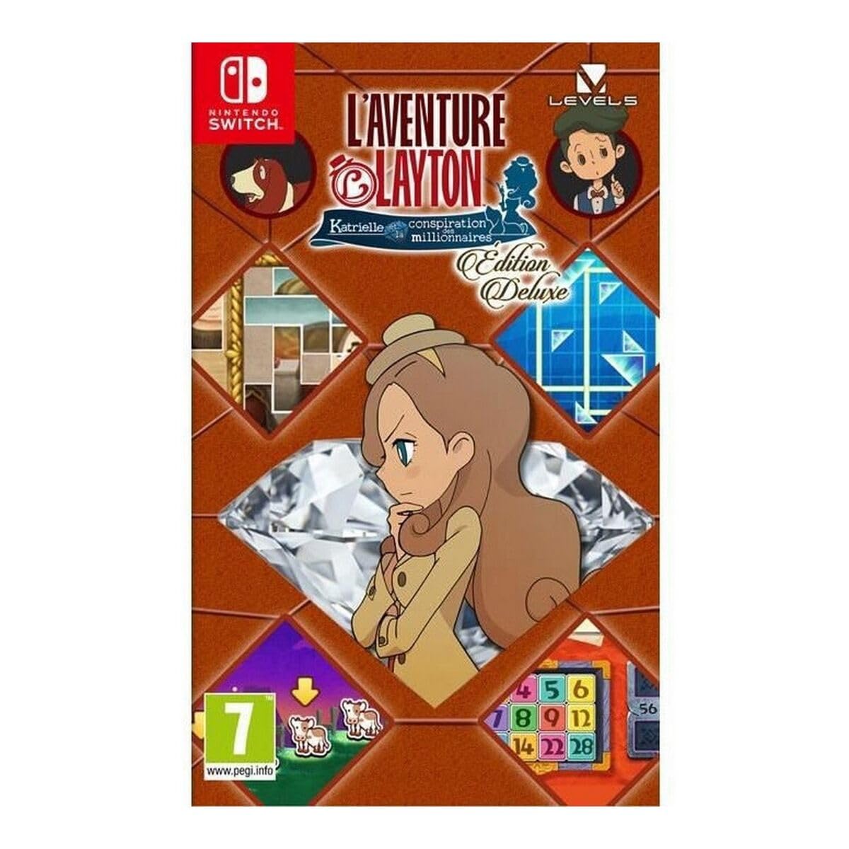 Nintendo LAYTON'S Mystery Journey: Katrielle and the Millionaires' Conspiracy - Deluxe Edition Anglais, Français NI