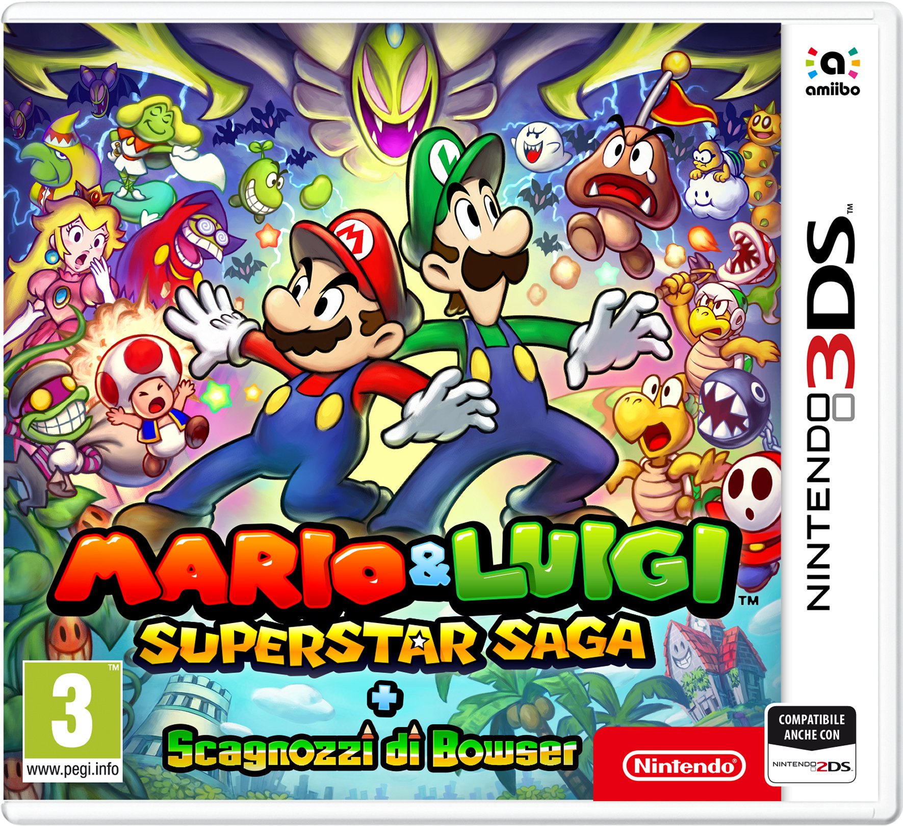 Mario Luigi Superstar Saga Bowsers m.