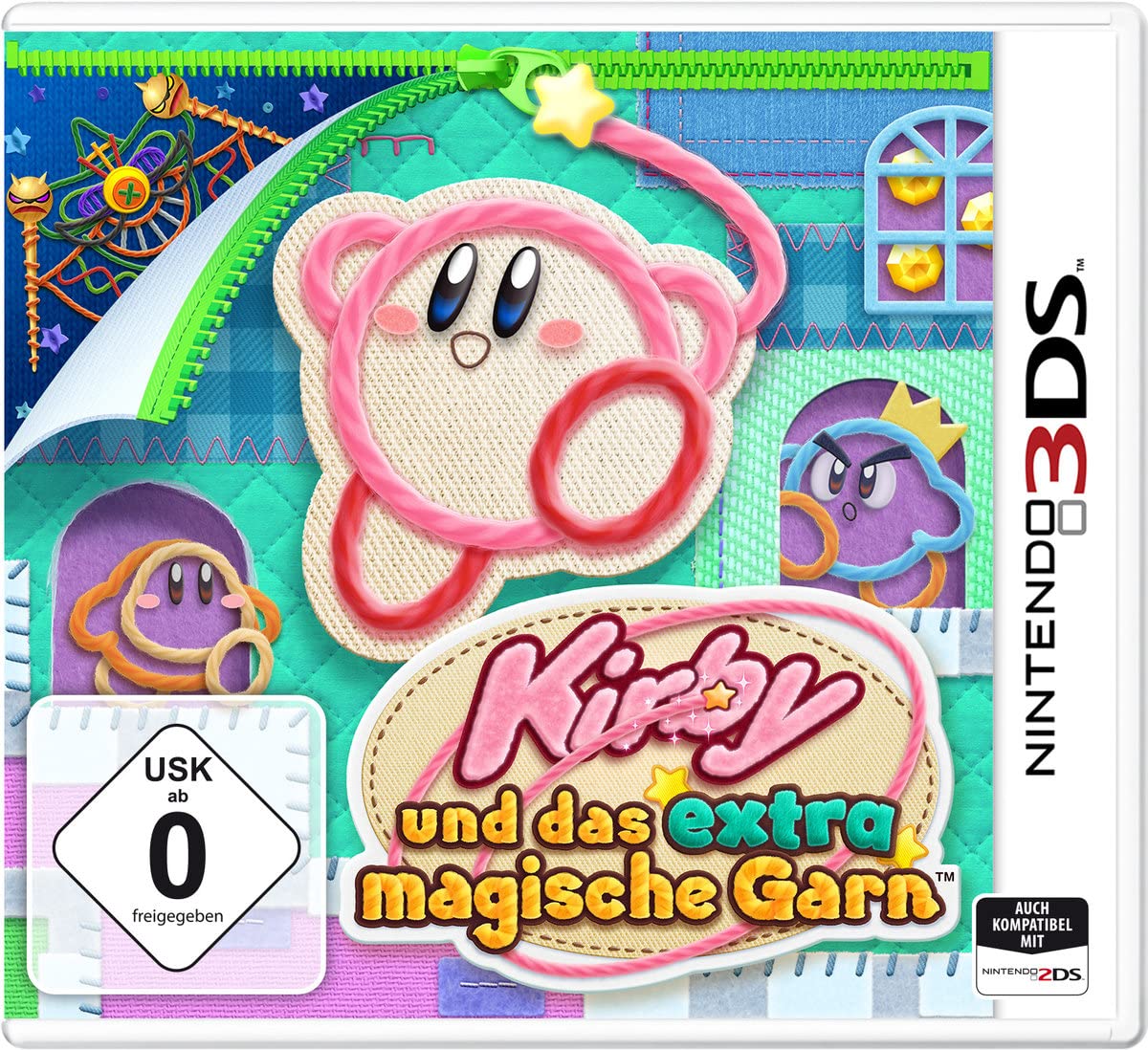 Kirby und das extra magische Garn - [Nintendo 3DS]