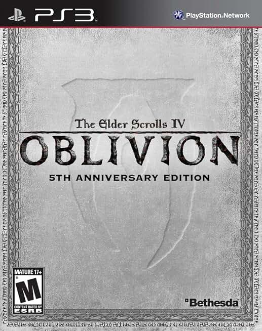 The Elder Scrolls IV: Oblivion [5th Anniversary Edition inkl. allen AddOns, Karte und Bonus DVD, Internationale Version]
