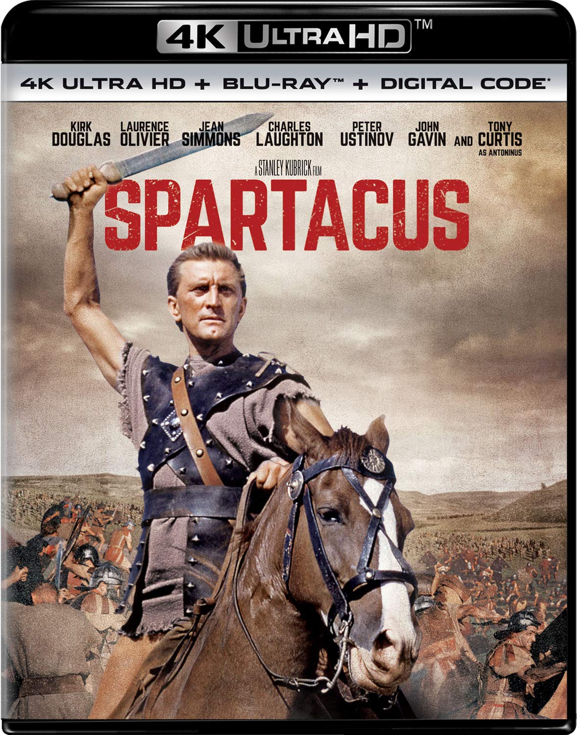 Spartacus 4K Ultra HD + Blu-ray + Digital - 4K UHD