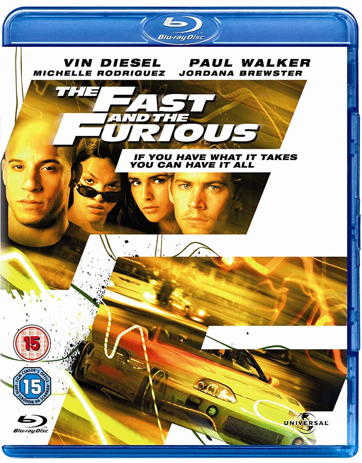 The Fast and The Furious [Blu-ray] [UK Import]