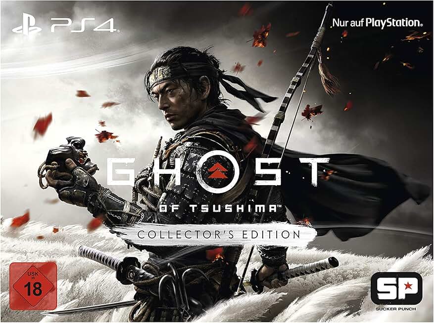 Ghost of Tsushima [Collectors Edition, inkl. Sakai-Maske mit Gestel, Karte aus Stoff]