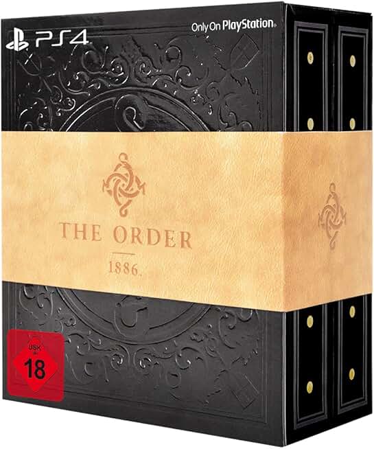 The Order: 1886 [Blackwater Edition inkl. Ritter-Phiolenanhänger, Gewebte Wappenaufnäher, Symbolaufkleber, Artwork Postkarten in wachsversiegeltem Umschlag]