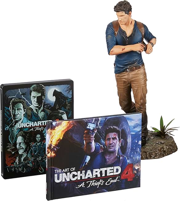 Uncharted 4: A Thief's End - Libertalia Collector's Edition inkl. Steelbook, Artbook, Sticker Set, Figur]