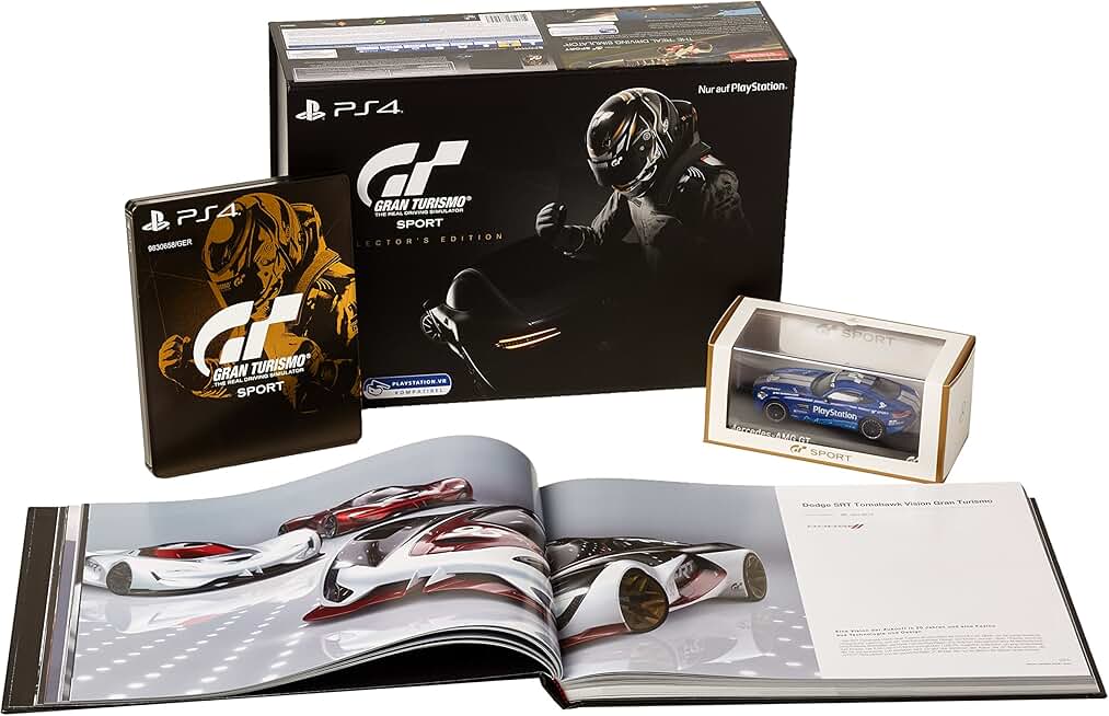 Gran Turismo Sport - Collector's Edition [Apex Heft, Mercedes Benz AMG GT Modell]