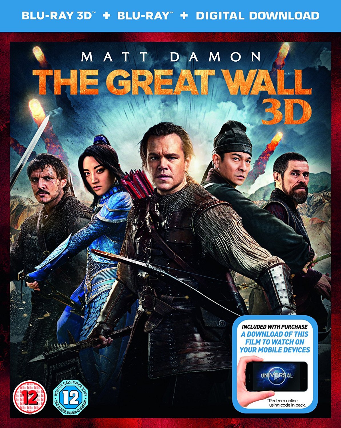 The Great Wall [Blu-ray 3D + Blu-ray]