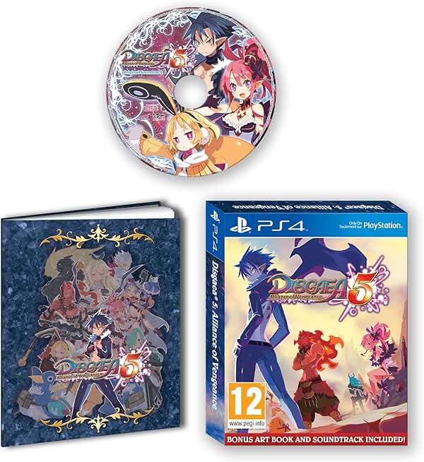 Disgaea 5: Alliance of Vengeance [inkl. Art Book & Soundtrack, UK Import]