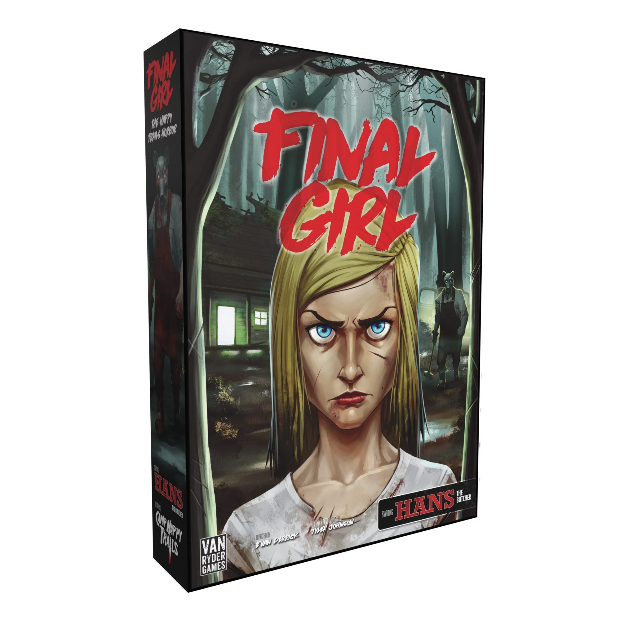 Van Ryder Games Final Girl – Happy Trails Horror-Filmbox – erfordert Basis-Spielausstattung – Brettspiel für 1 Spieler – 20–60 Minuten Spielzeit – ab 14 Jahren