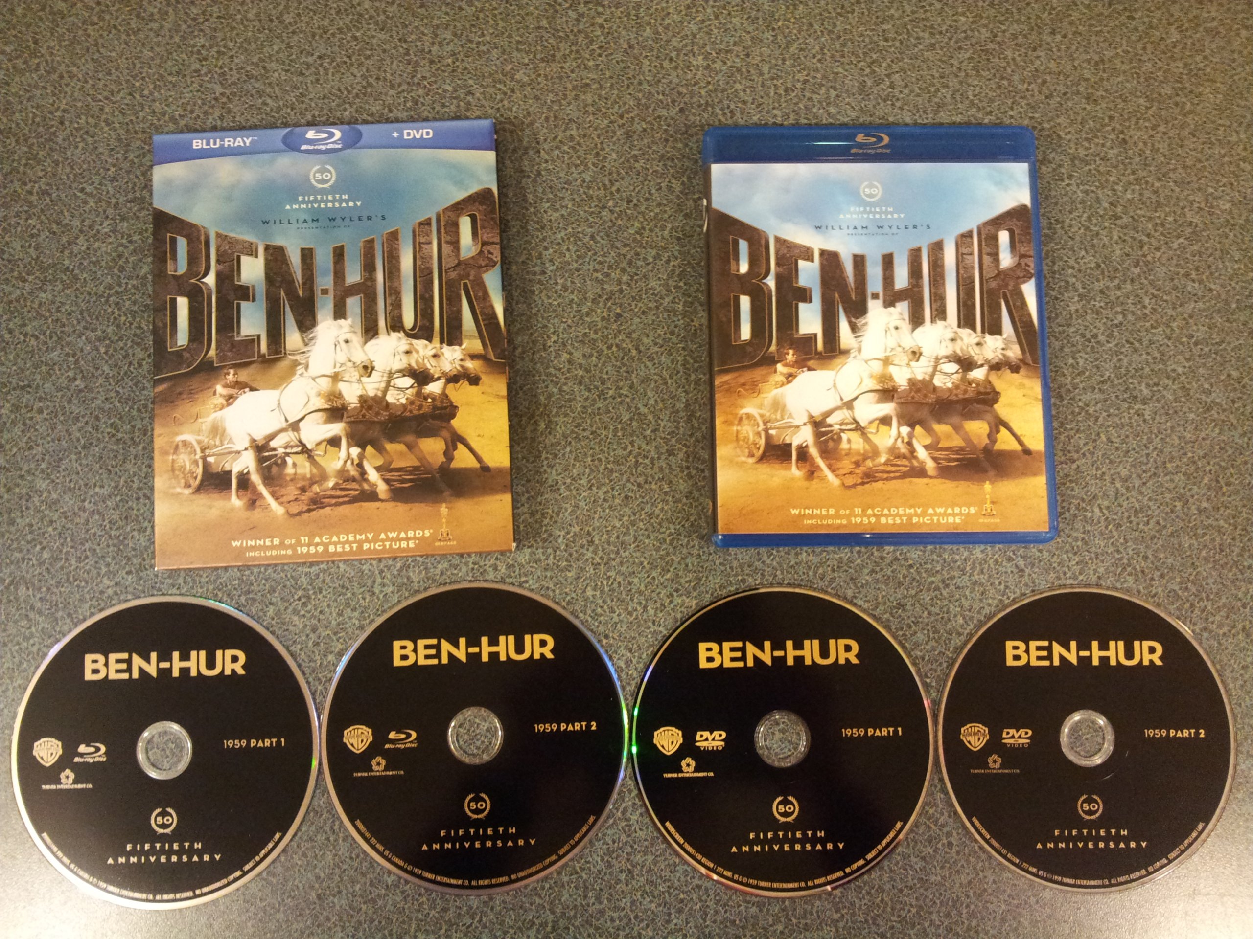 Ben-Hur: 50th Anniversary Edition [Blu-ray]