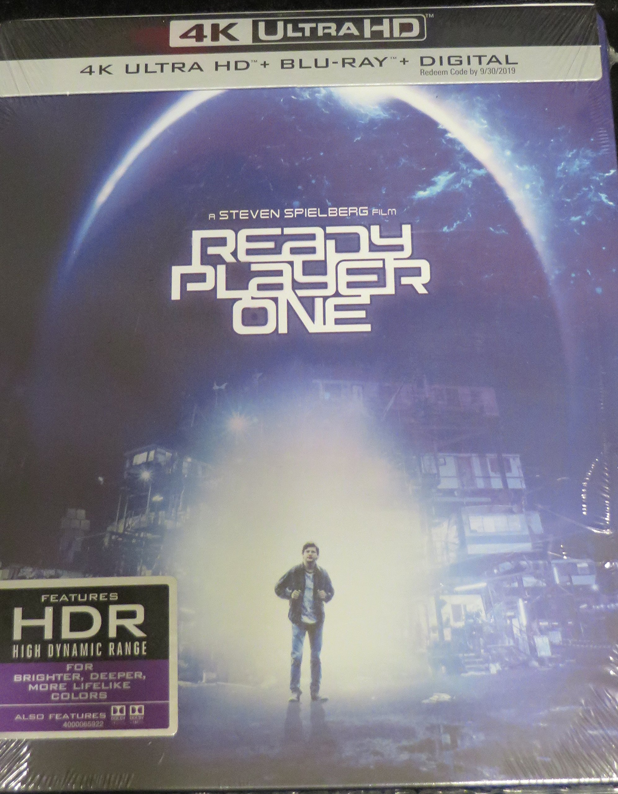 Ready Player One 4K Limited Edition Steelbook (4K Ultra HD+Blu-Ray+Digital)
