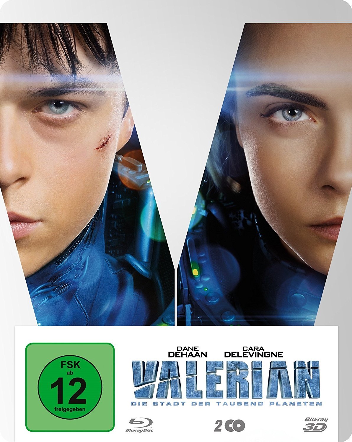 Valerian - Die Stadt der tausend Planeten BD 3D/2D Steelbook + digitale Copy (exklusiv bei Amazon.de) [3D Blu-ray] [Limited Edition]
