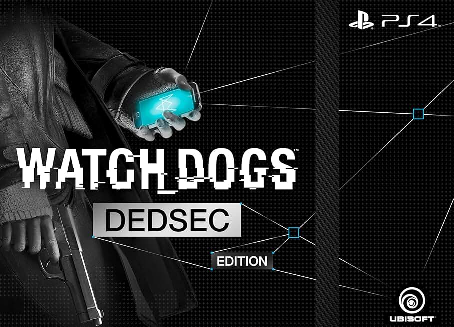 Watch Dogs [DEDSEC_Edition, Sammler Box, Karte von Chicago, Figur, Artbook, Augmented reality Karte, Steelbook, 3 Plaketen, Sountrack]