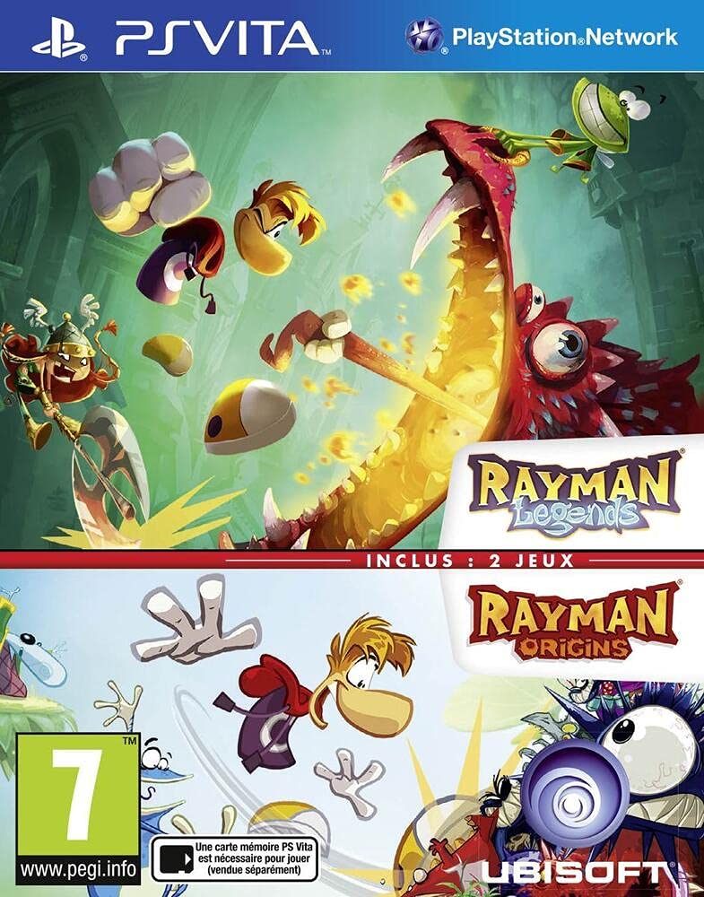 Compil Rayman Legends + Origins Jeu PS Vita