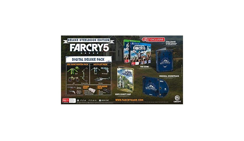 Far Cry 5 [Deluxe Edition, inkl. Soundtrack & Karte]