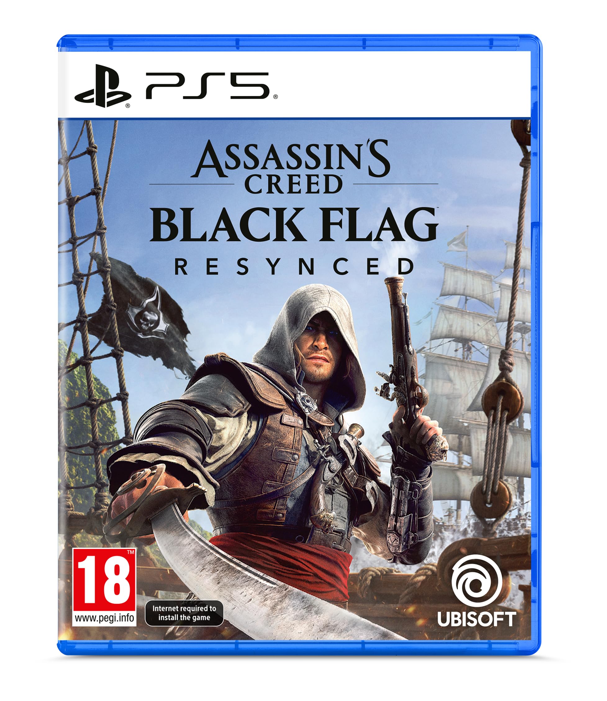 Assassins Creed Black Flag Resynced [PEGI] (100% Uncut) (Deutsch spielbar) (PS5)