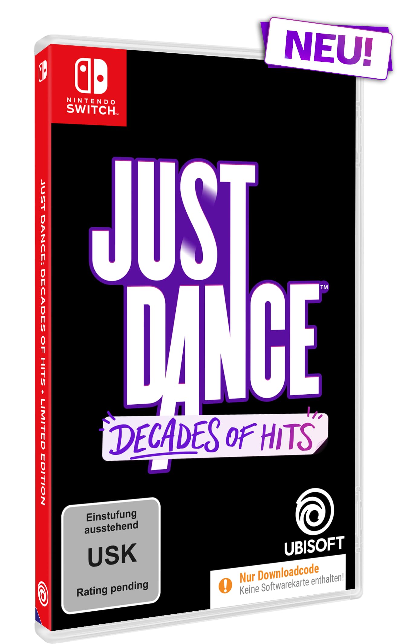 Just Dance Decades of Hits - [Nintendo Switch - Code in Box]