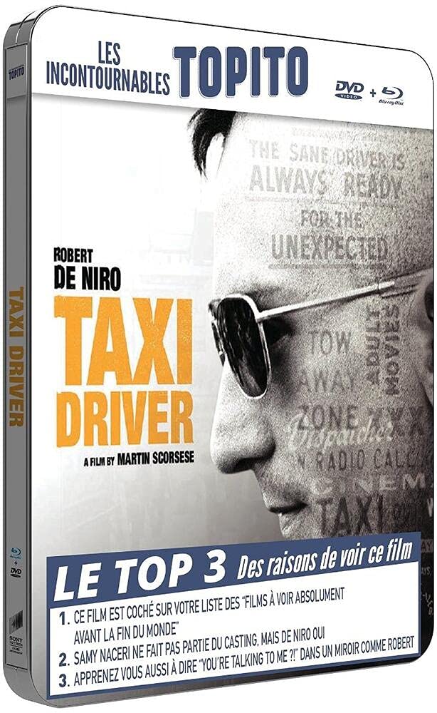 TAXI DRIVER - Boitier métal - Collection TOPITO - Combo BD + DVD [Blu-ray + DVD - Édition boîtier métal FuturePak]