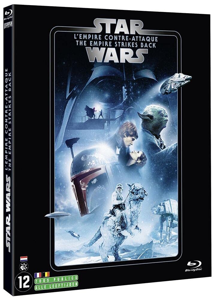 STAR WARS Episode V - L'EMPIRE CONTRE-ATTAQUE - Blu-ray [Blu-ray + Blu-ray bonus] [FR Import]
