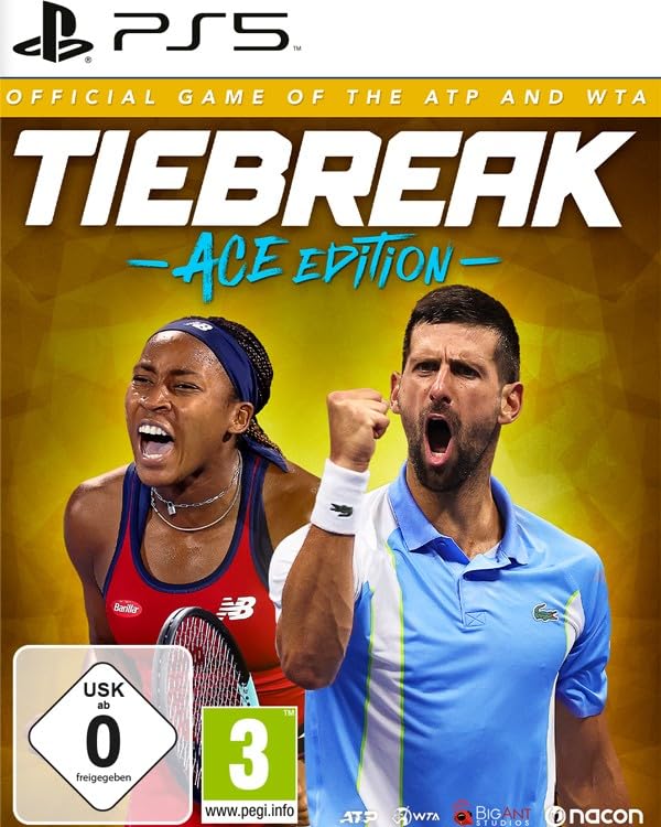 TIEBREAK: Official Game of the ATP and WTA [Ace PEGI Edition] (PS5)
