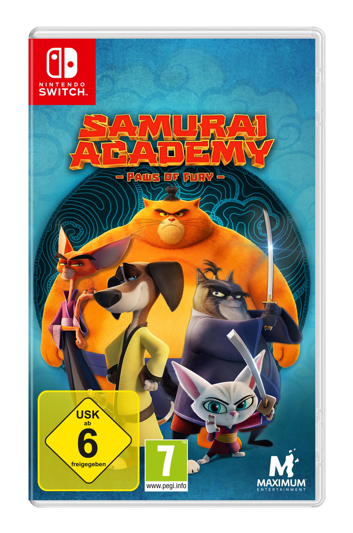 Samurai Academy Paws of Fury Nintendo Switch