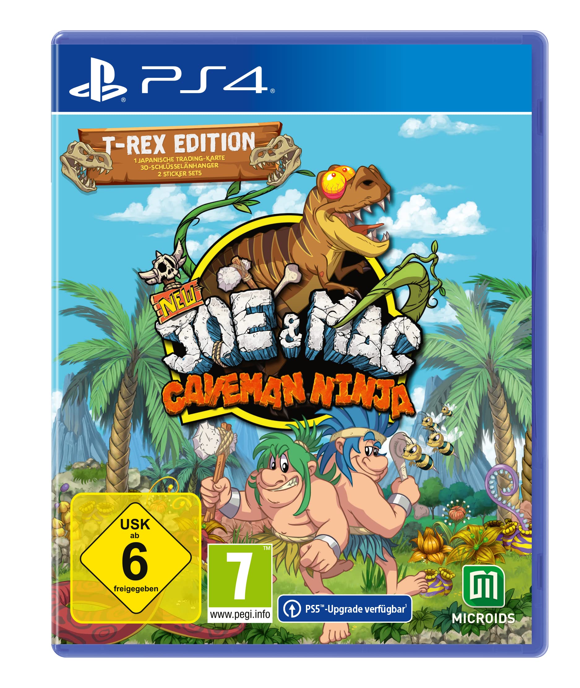 New Joe & Mac: Caveman Ninja - T-Rex Edition