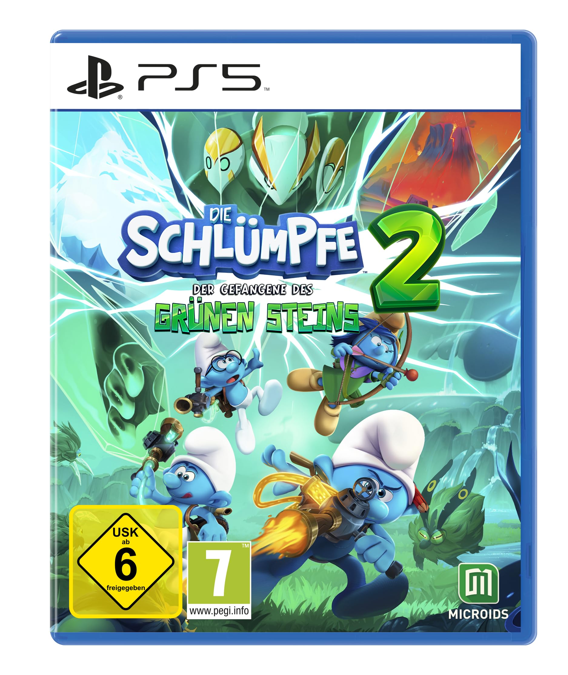 PS5- Die Schlümpfe 2: Der Gefangene des grünen Steins