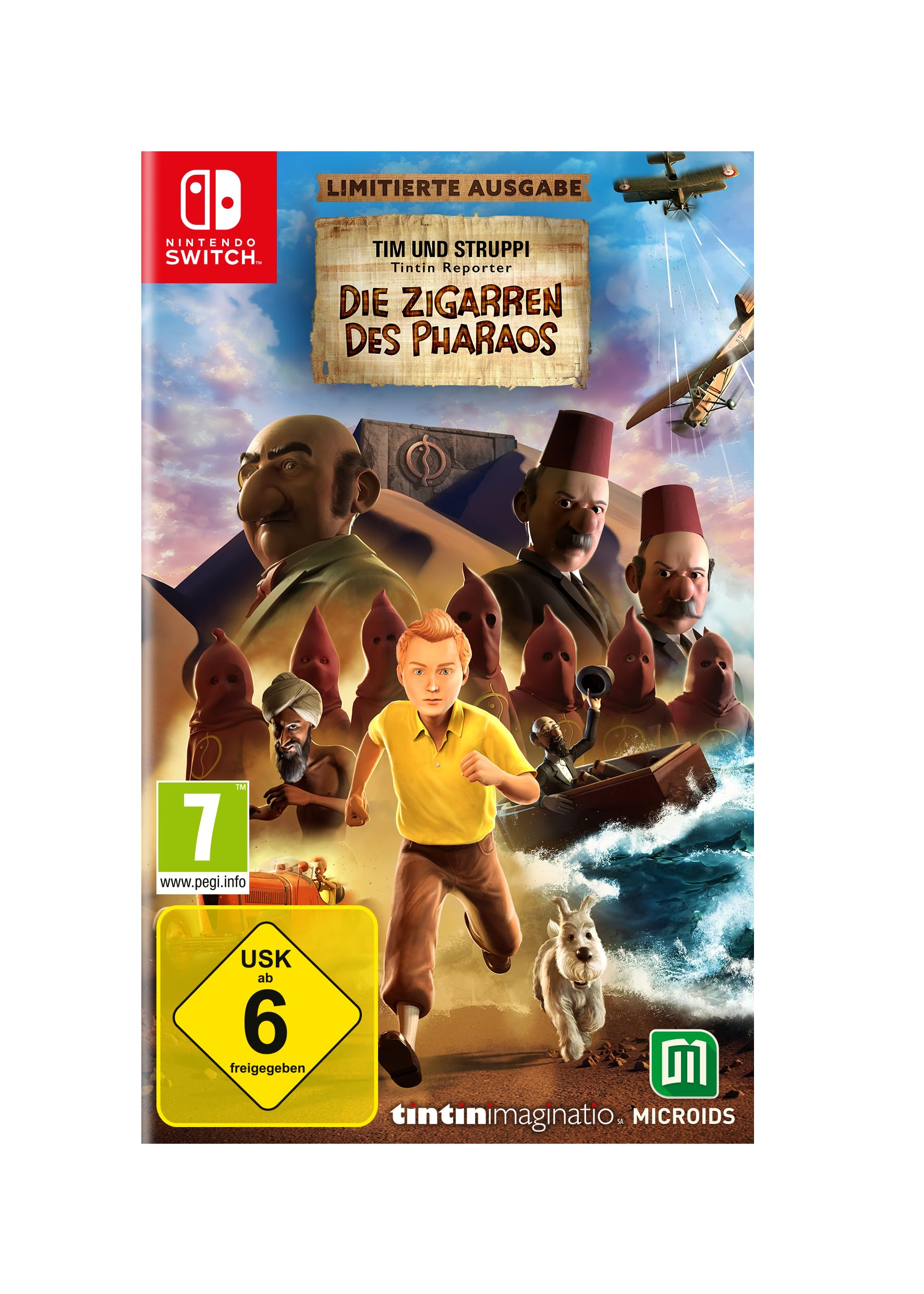 Tim und Struppi - Die Zigarren des Pharaos Limited Edition [Switch]