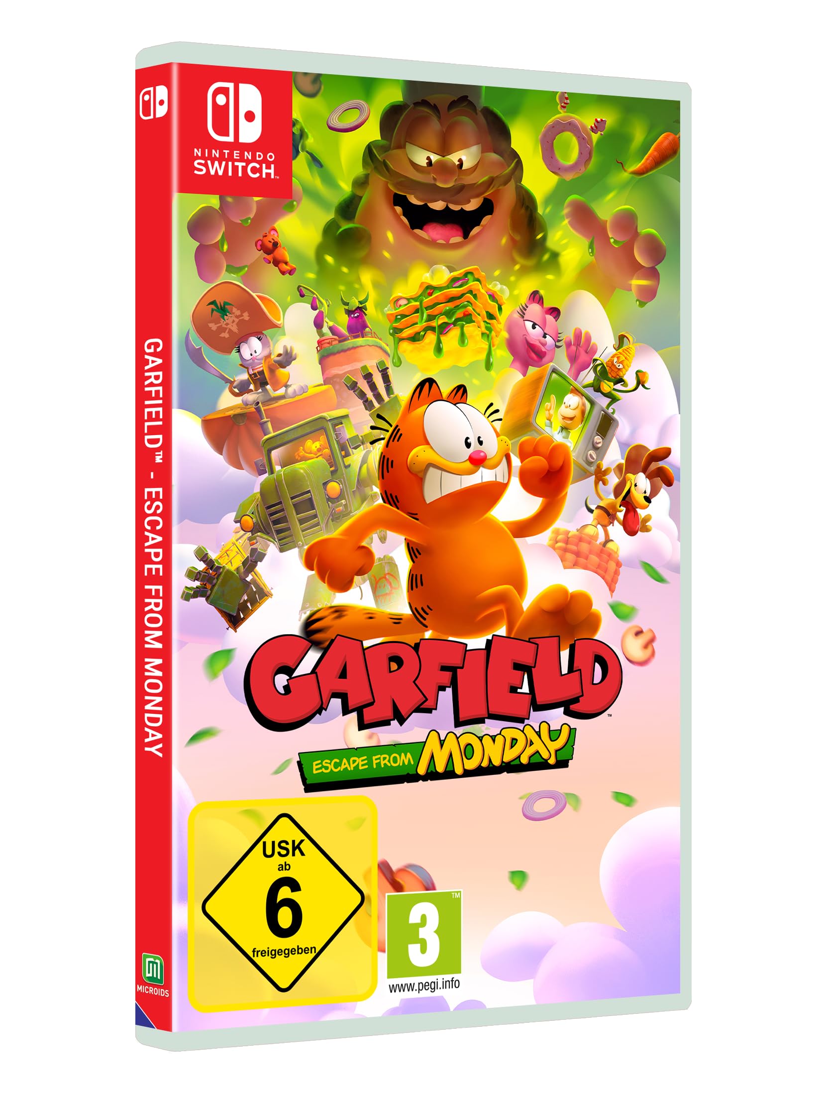 GARFIELD ESCAPE FROM MONDAY Switch