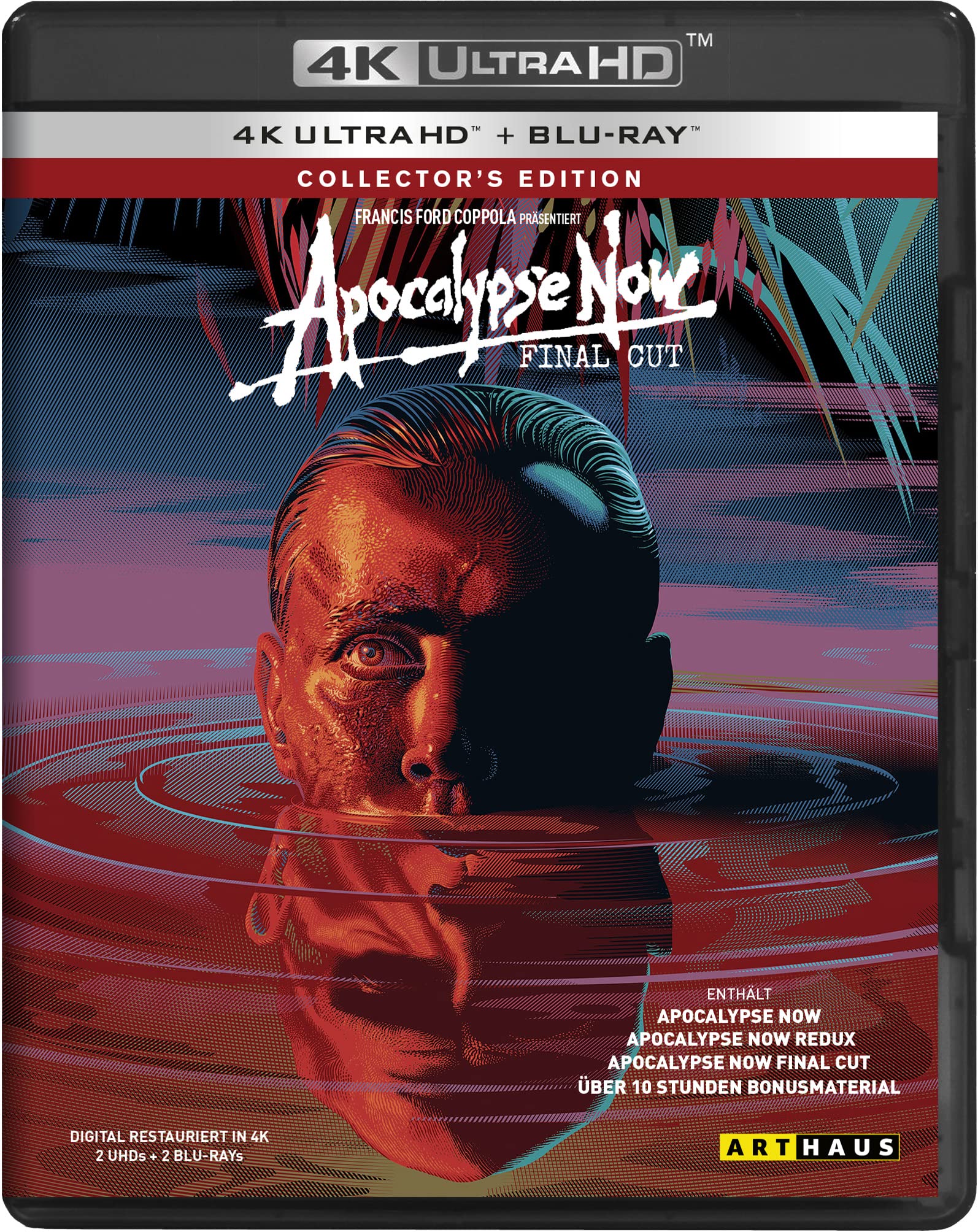 Apocalypse Now / The Final Cut / Collector's Edition / (Kinofassung, Redux & Final Cut)(2 4K Ultra HD) (+ 2 Blu-ray 2D)