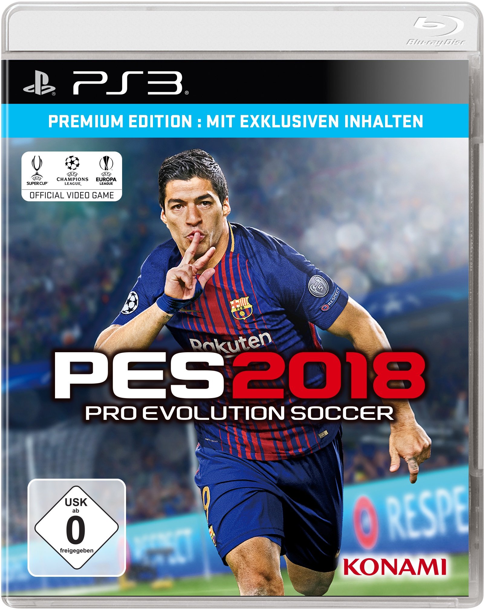 PES 2018 - Premium Edition [PlayStation 3 ]