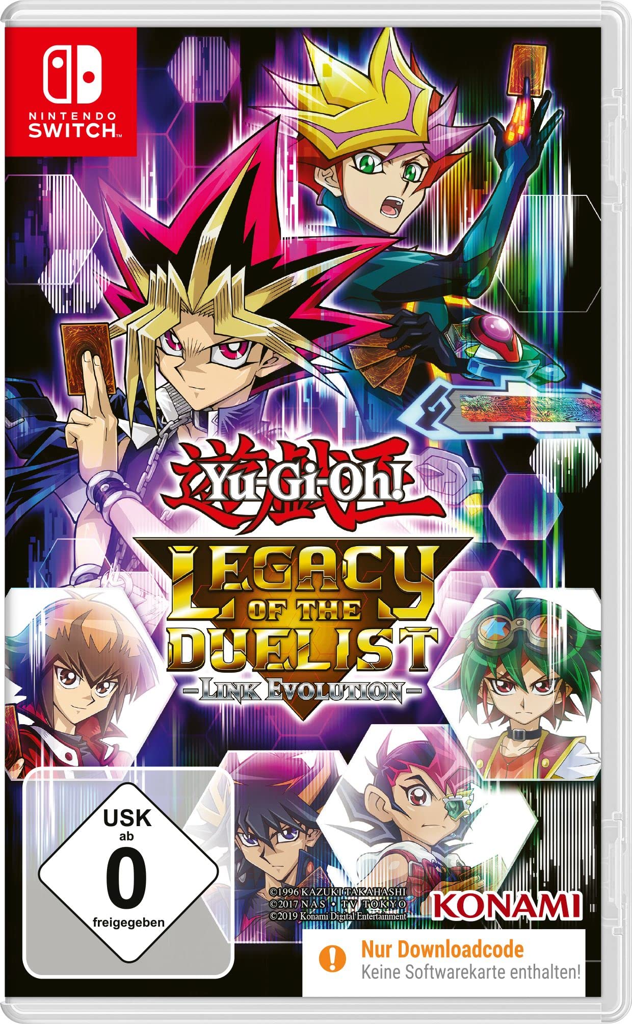 Yu-Gi-Oh! Legacy Of The Duelist Nintendo Switch - Code in Box