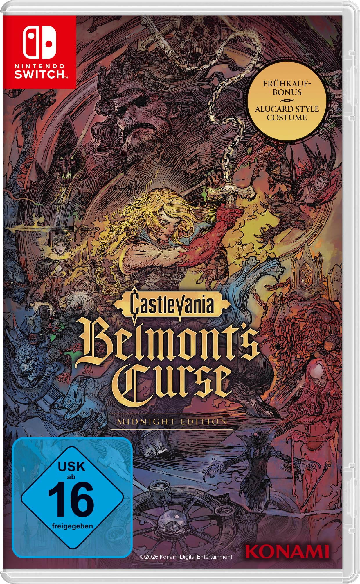 Castlevania: Belmont's Curse - Midnight Edition - Switch