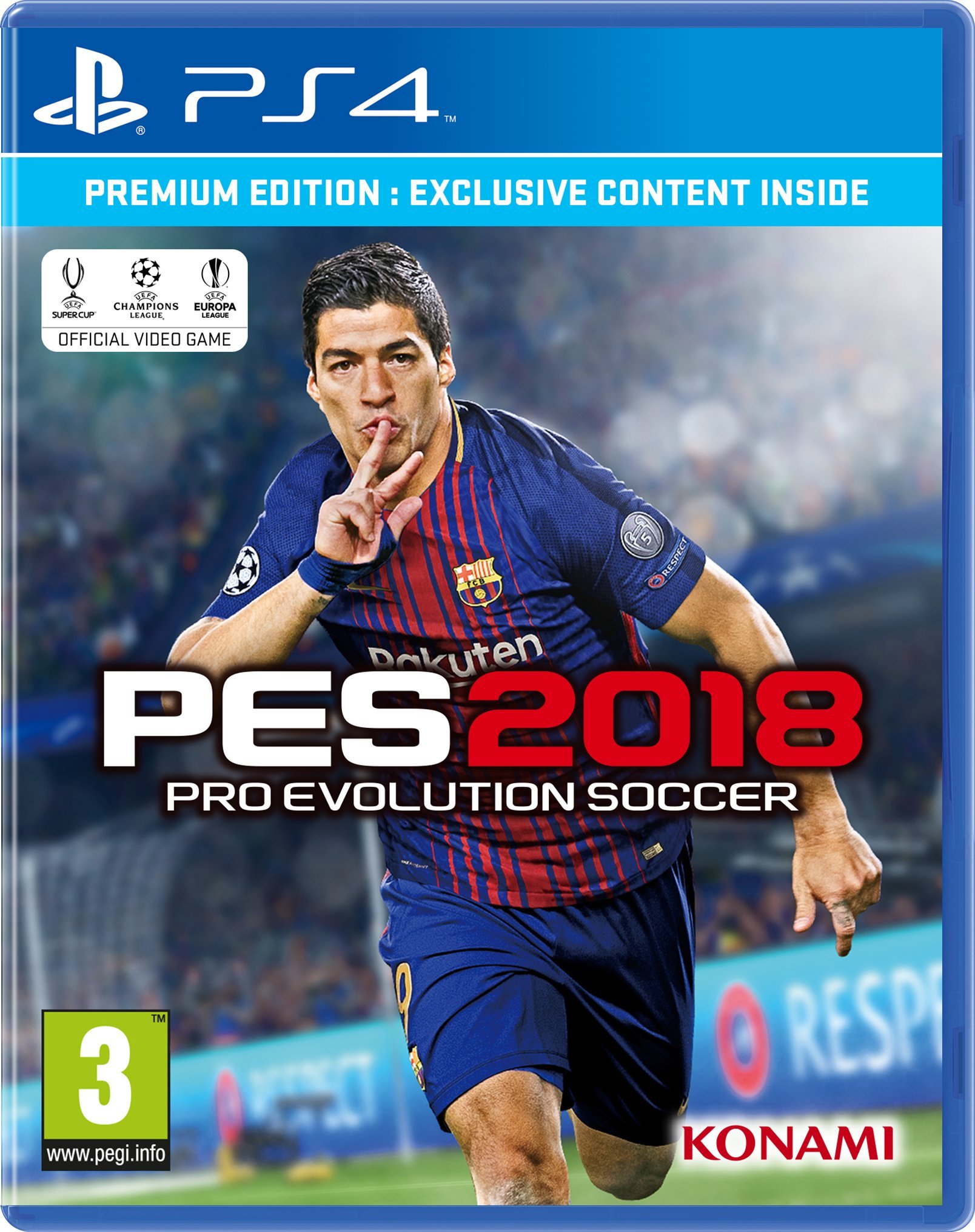 PES 2018 [Premium Edition, UK Import]