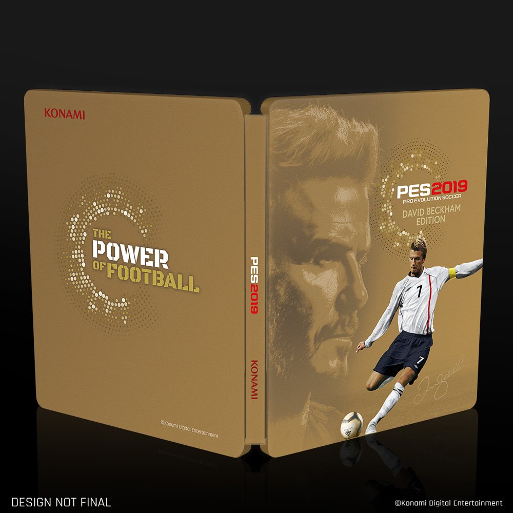PES 2019 [David Beckham Edition, Steelbook]