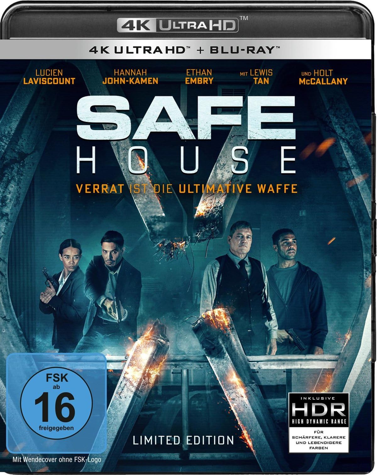Safe House - Verrat ist die ultimative Waffe LTD. - Limited Edition (4K Ultra HD) (+ Blu-ray)