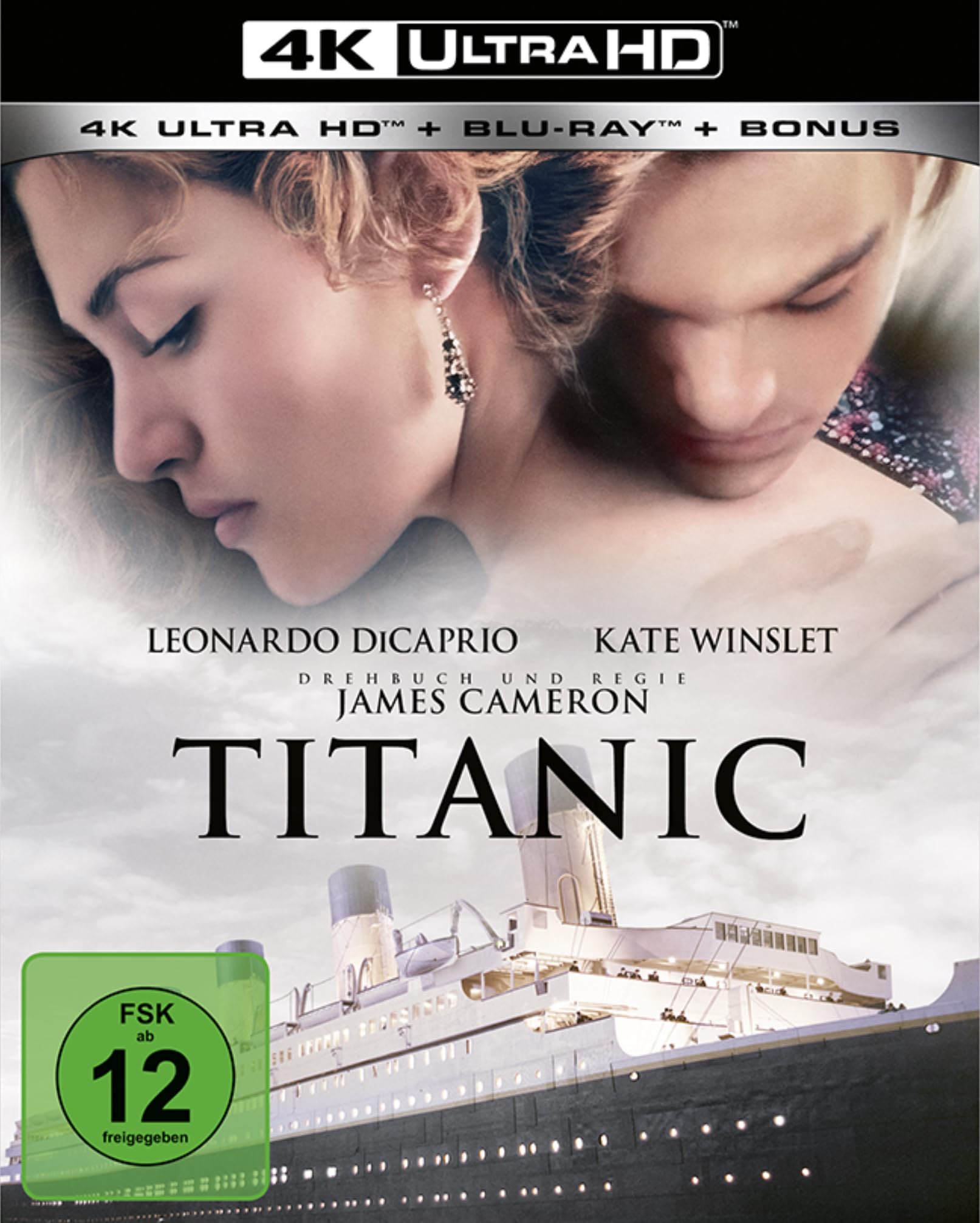 Titanic - 4K Remastered (4K Ultra HD) (+ Blu-ray) [3 Discs]