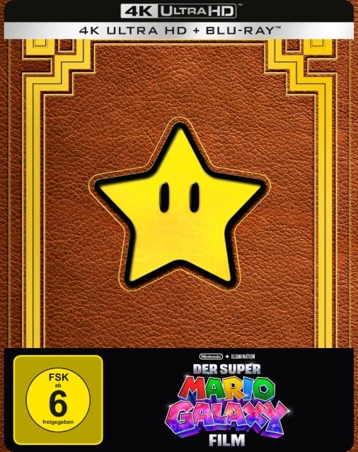 Der Super Mario Galaxy Film (Limitiertes Steelbook, 4K-UHD + Blu-ray)