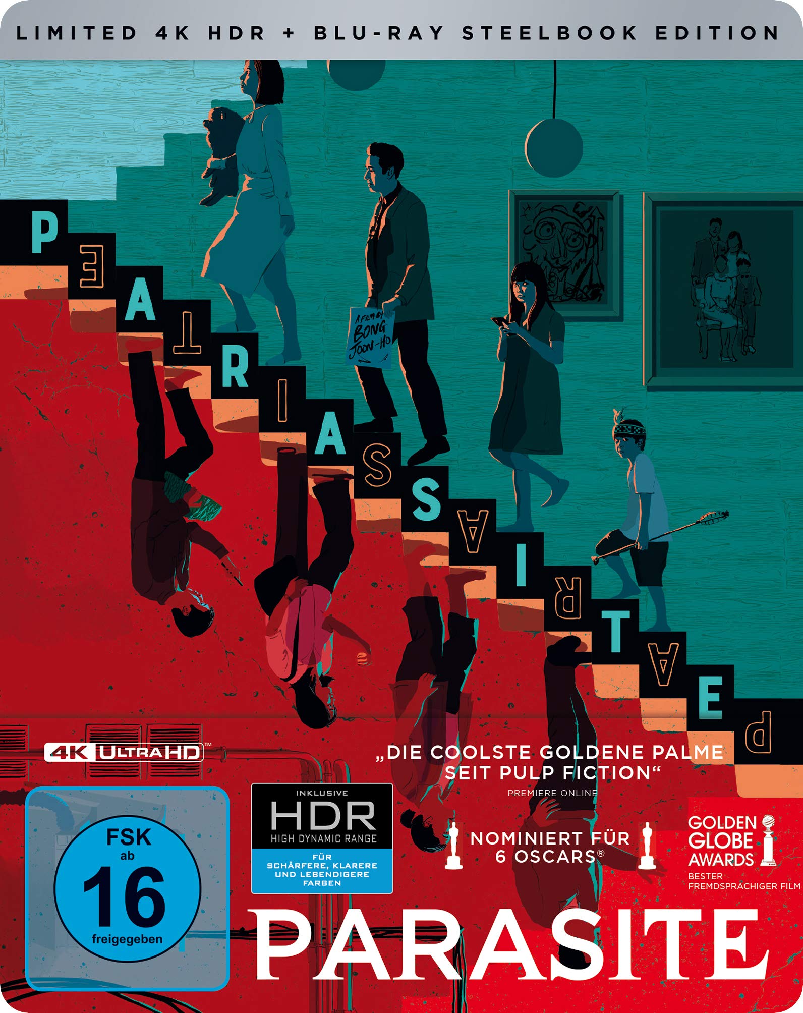 Parasite Steelbook [4K Ultra HD] (exklusiv bei Amazon.de)