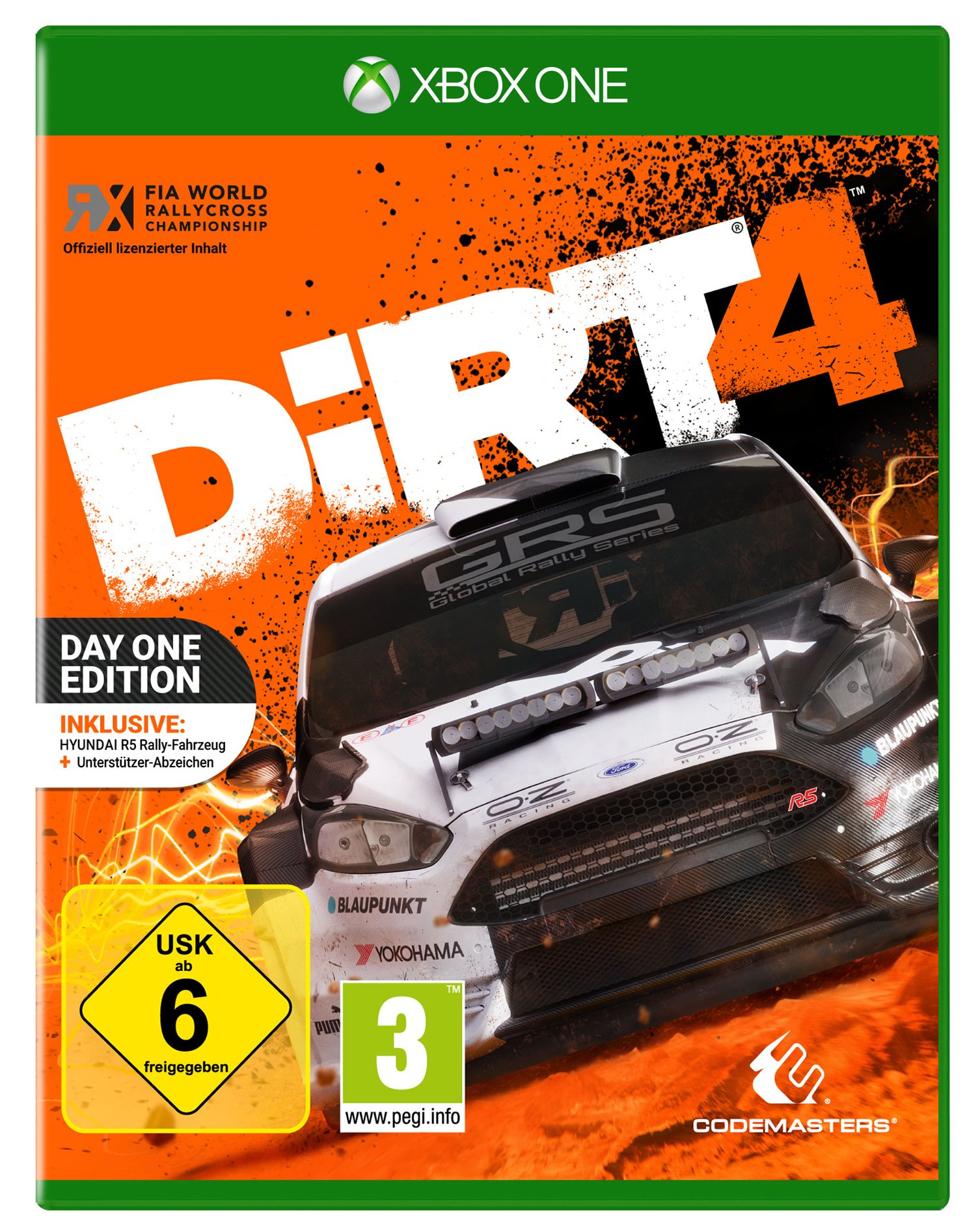 DiRT 4 [Day One Edition mit Steelbook]