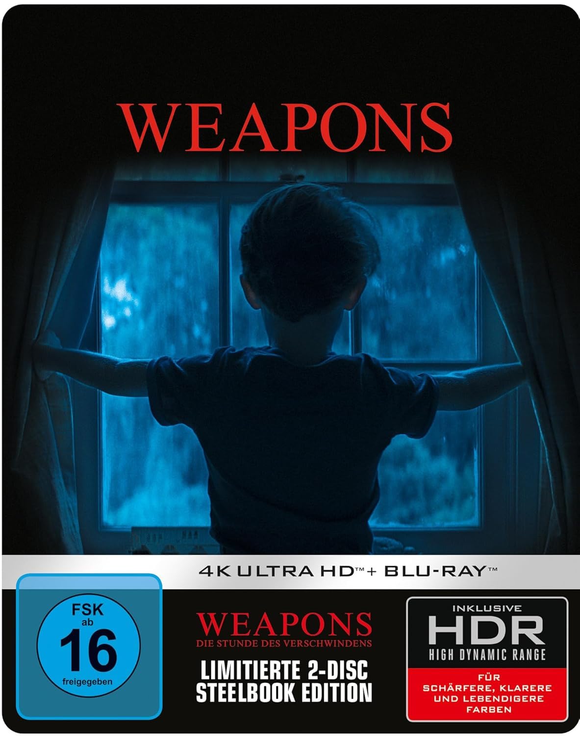 Weapons - Die Stunde des Verschwindens - Limitierte 4K Steelbook + Blu-ray Uncut Edition