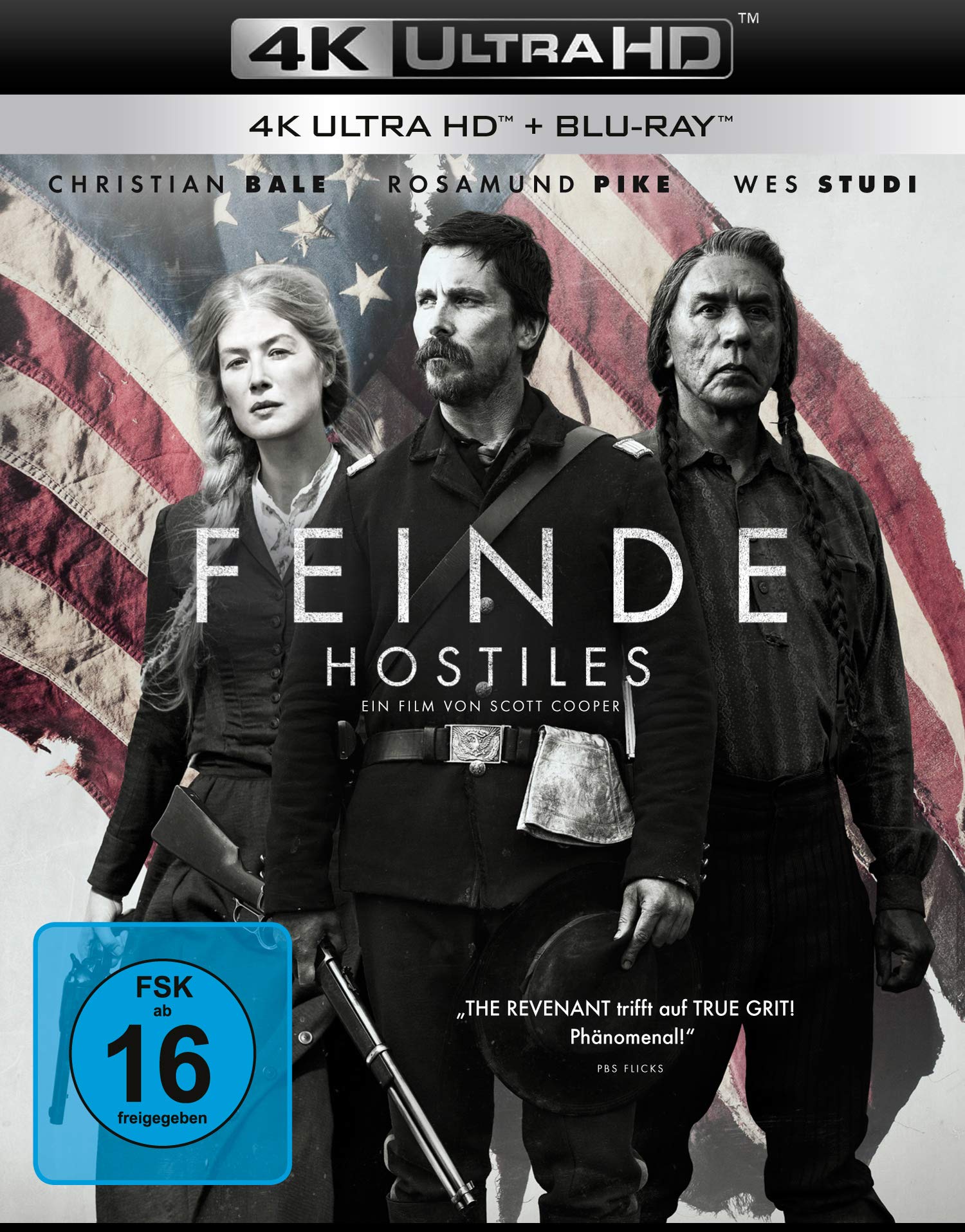 Feinde – Hostiles (4K Ultra HD) + (Blu-ray)