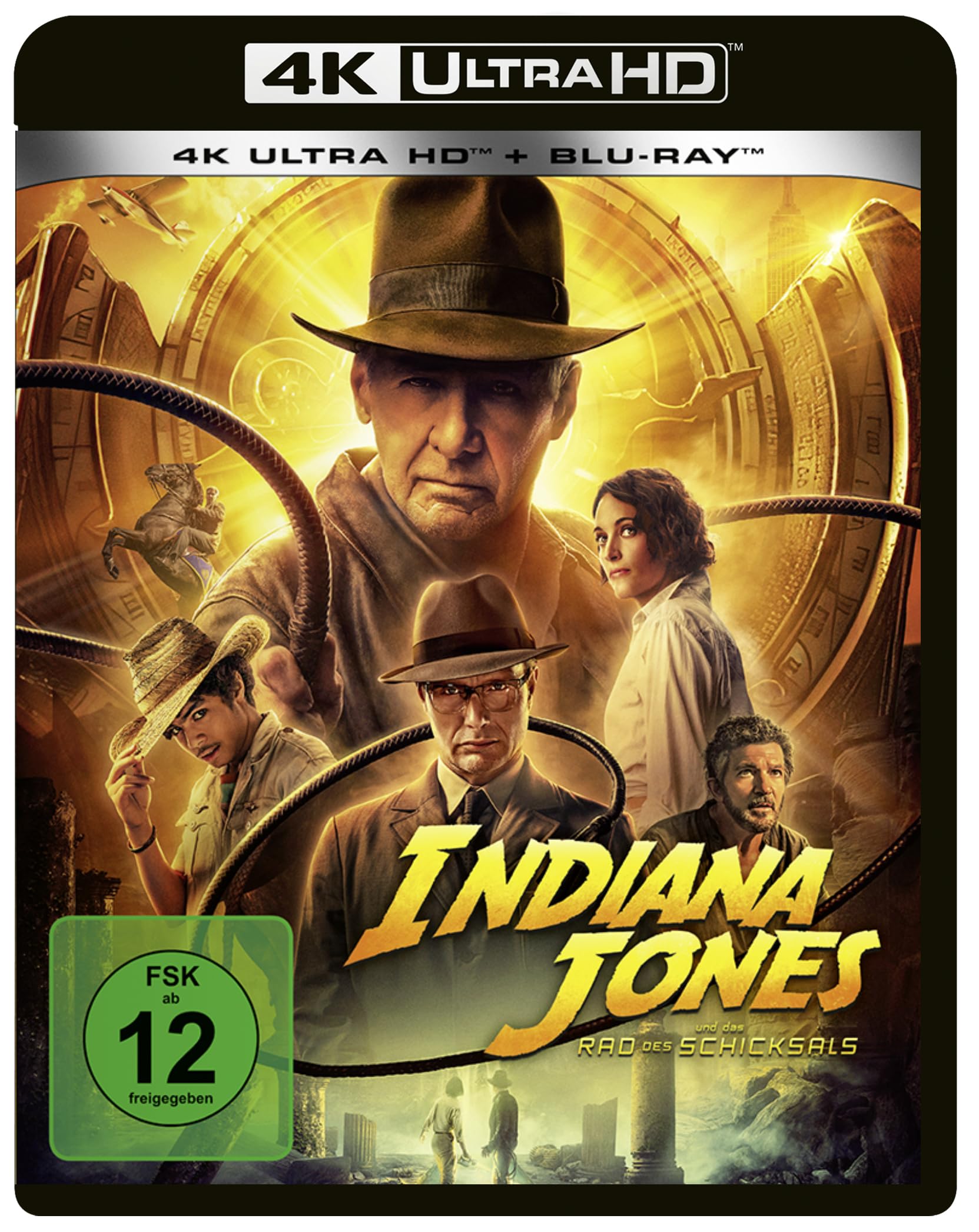 Indiana Jones und das Rad des Schicksals UHD BD: 4K Ultra HD Blu-ray + Blu-ray