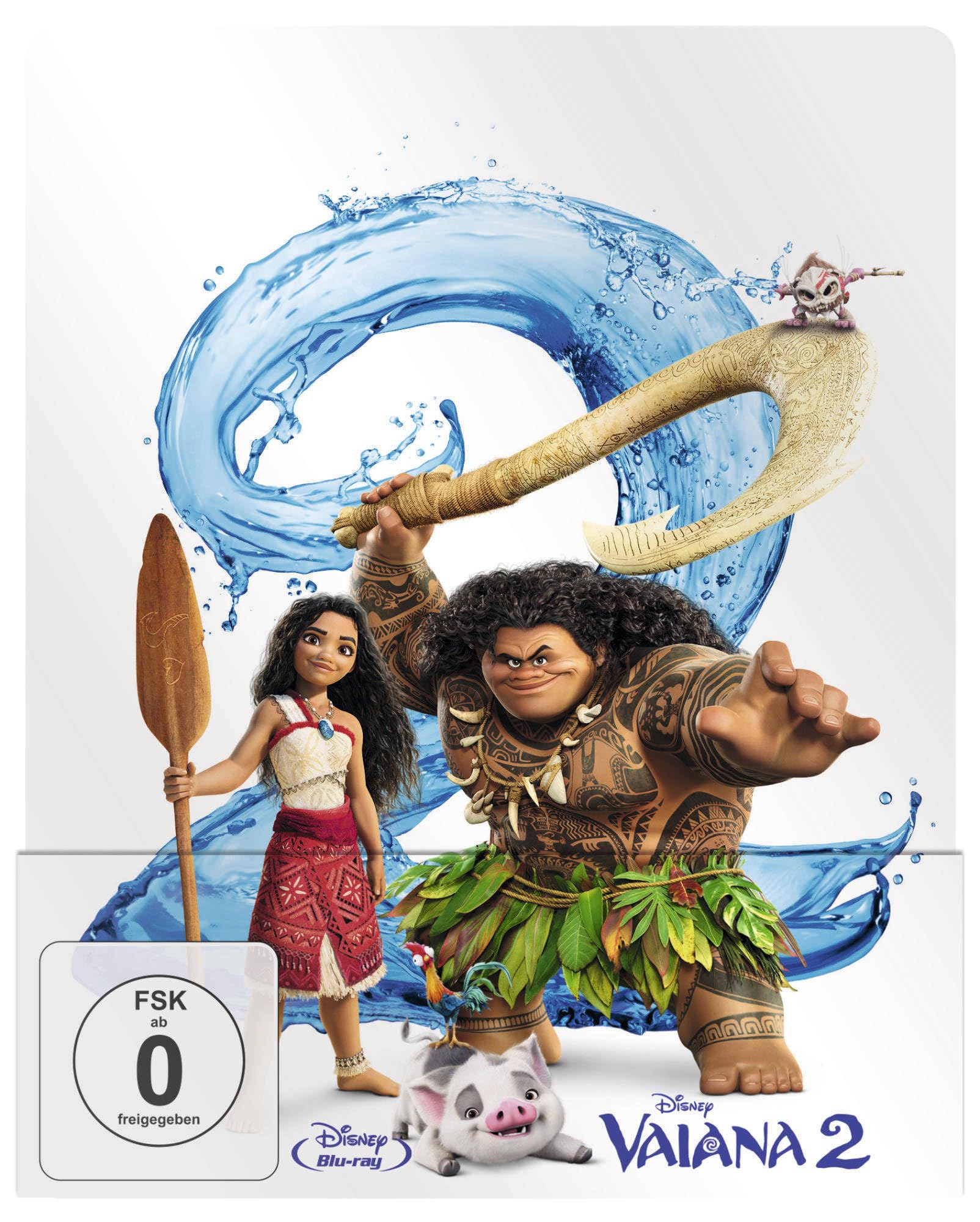 Vaiana 2 – Limitiertes Steelbook [Blu-ray]