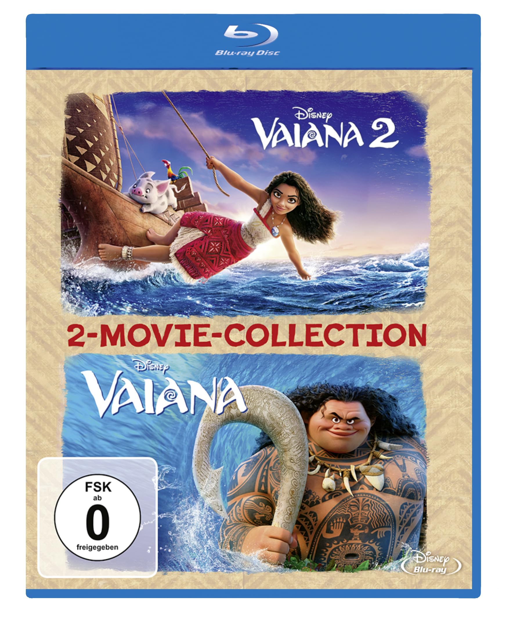 Vaiana 2-Movie-Collection [2 Blu-rays]