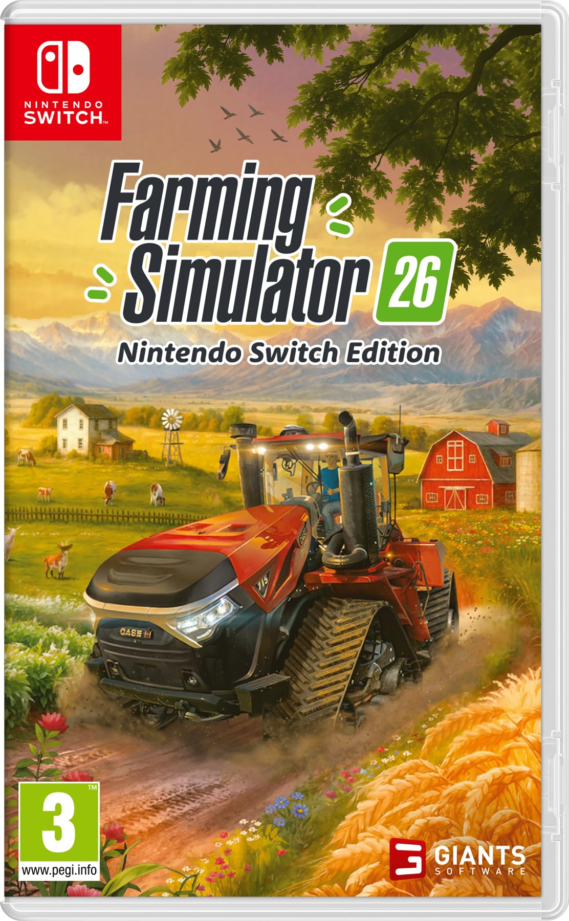 Landwirtschafts (Farming) Simulator 26 [PEGI] (Deutsch spielbar) (Nintendo Switch)