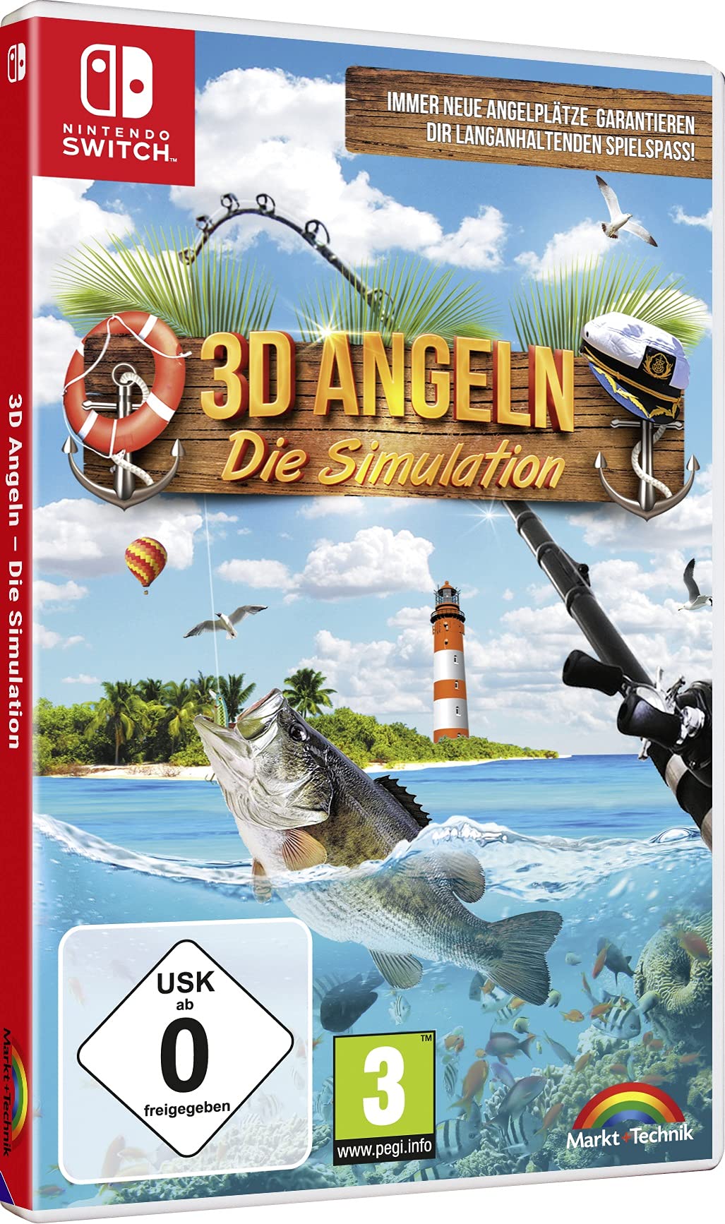 3D Angeln Fischen - Simulation - Nintendo Switch