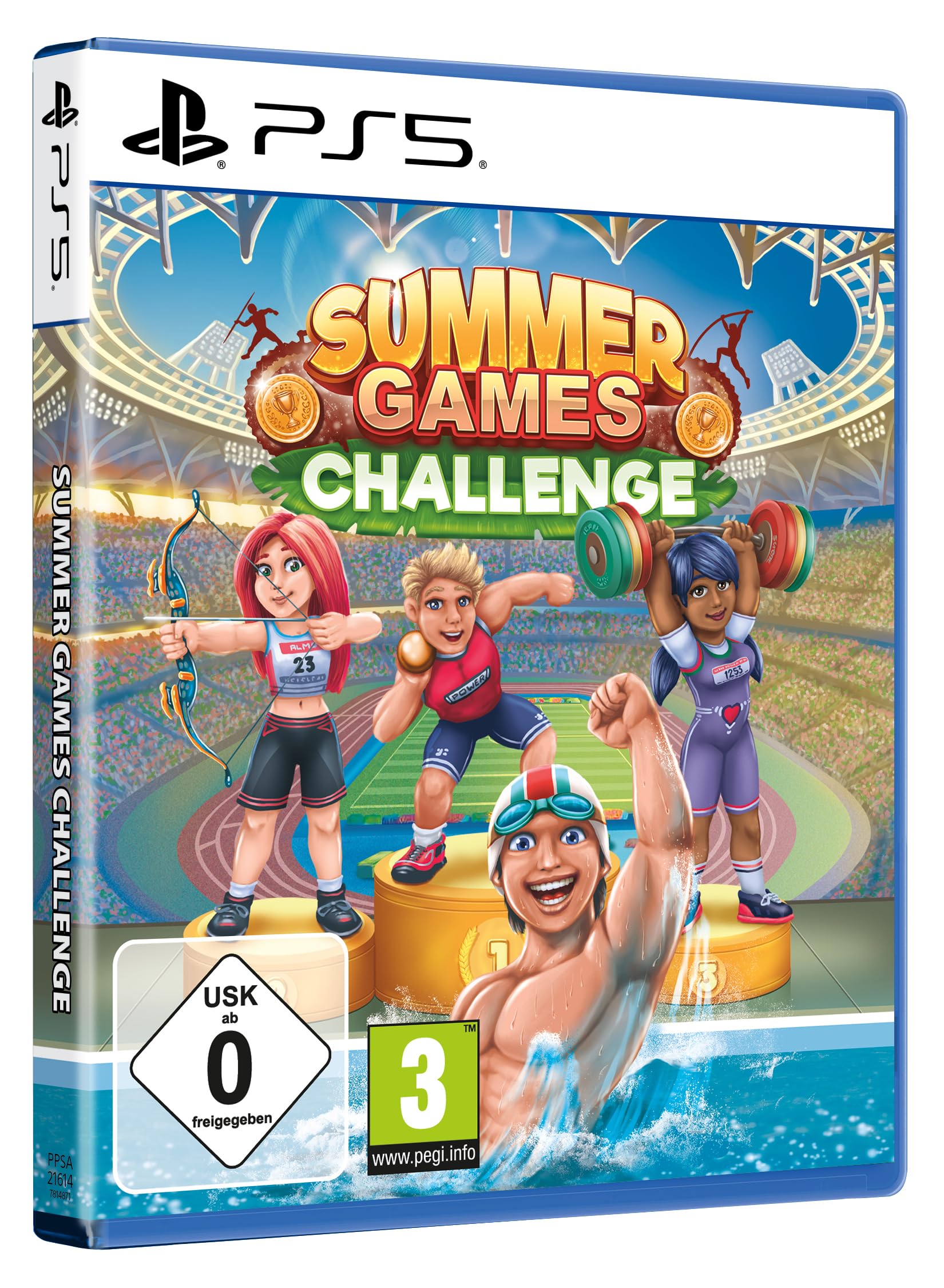 SUMMER GAMES CHALLENGE - 14 Sportarten - Sport Spiele für PS5